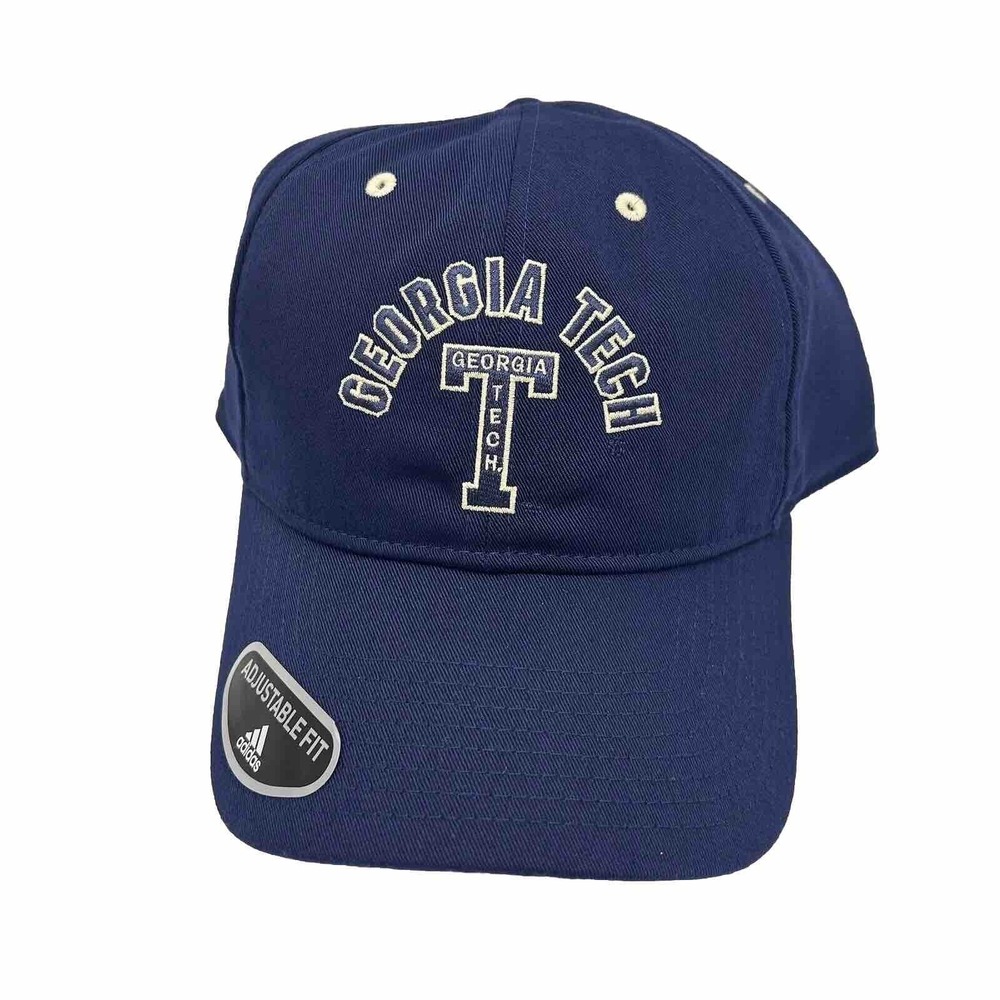 Adidas Georgia Tech Yellow Jackets‎ Hat Blue Strapback